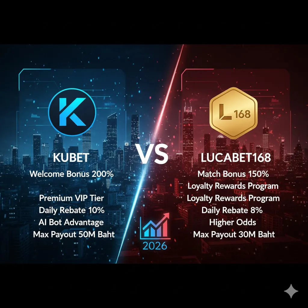 KUBET vs Lucabet168: เจาะลึกความคุ้มค่าในปี 2026